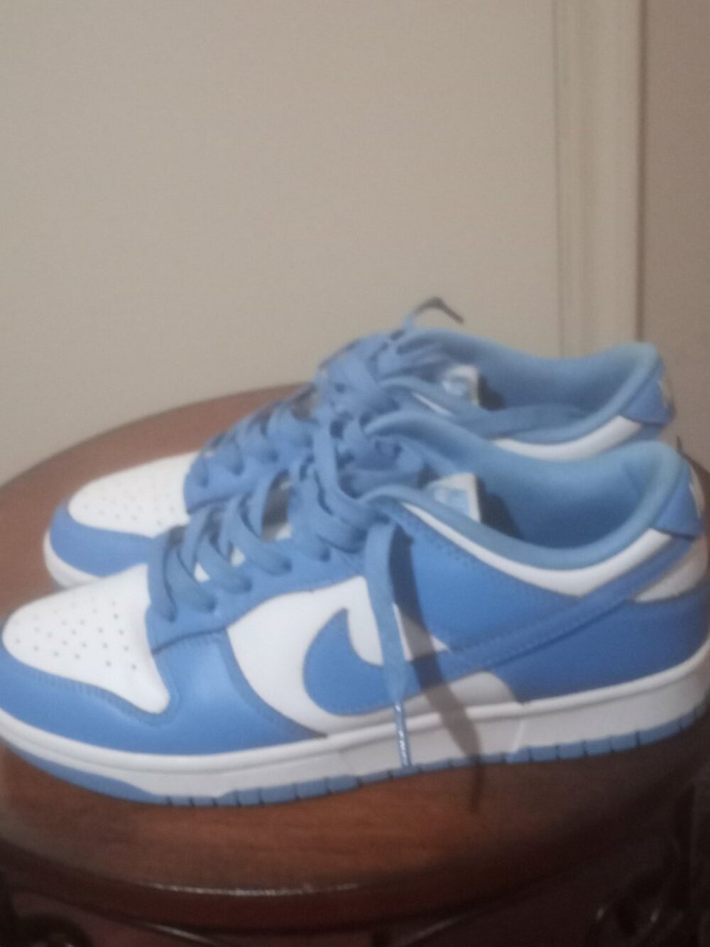 Women's Nike Dunk Low University Blue UNC Sneakers CW1590-103 Size 8 - Picture 9 of 14